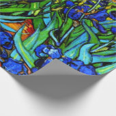 Iris, het beroemde bloemenschilderij van Van Gogh Cadeaupapier (Hoek)