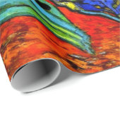 Iris, het beroemde bloemenschilderij van Van Gogh Cadeaupapier (Rol Hoek)