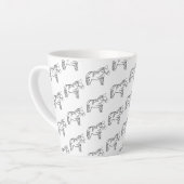 Iris Horse Latte Mok (Linkerhoek)