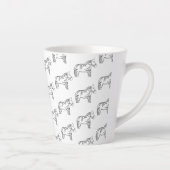 Iris Horse Latte Mok (Rechts)