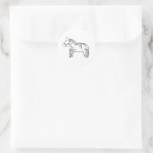 Iris Horse Sticker (Tas)