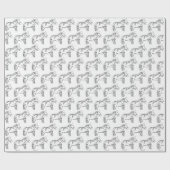 Iris Horses Cadeaupapier (Vlak)