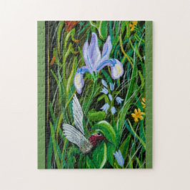 Iris Hummingbird Puzzle Legpuzzel