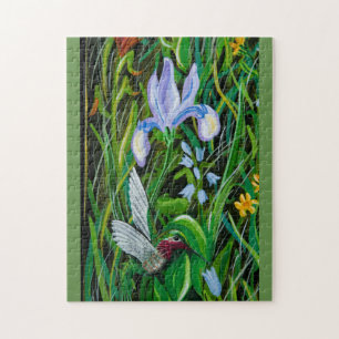 Iris Hummingbird Puzzle Legpuzzel
