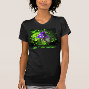 Iris (ik wou dat het zomer was) t-shirt