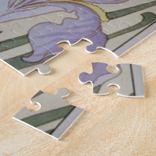  Iris Illustratie Legpuzzel (Zijkant)