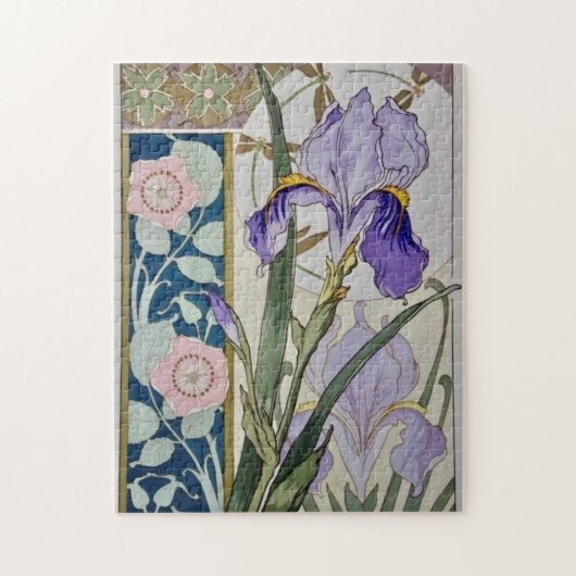  Iris Illustratie Legpuzzel (Verticaal)
