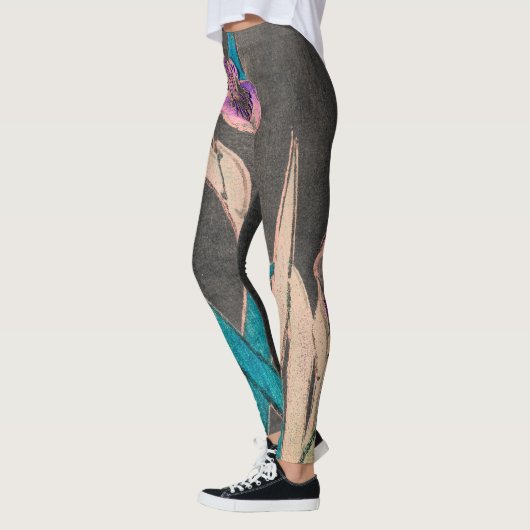 IRIS IN BLACK PRINTED Leggings (Links)