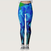 Iris in blauw leggings (Voorkant)