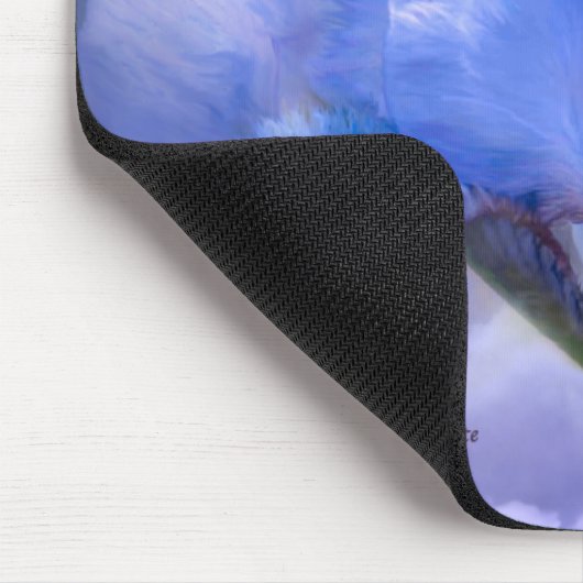 Iris in de moonlite Mousepad Muismat (Hoek)