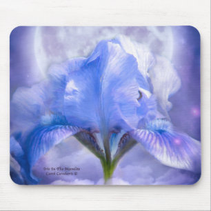 Iris in de moonlite Mousepad Muismat
