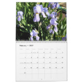 Iris in de tuin kalender (Feb 2027)