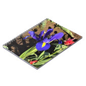 Iris in een Tulip Field, Woodburn, Oregon Notitieboek (Linkerzijde)