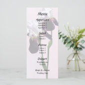 Iris in liefde menu (Staand voorkant)