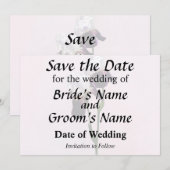 Iris in liefde save the date (Voorkant / Achterkant)