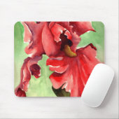 Iris in Waterverf - Muismat met AnF Fine Art (Met muis)