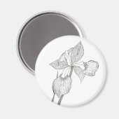 Iris inkt magneet (Voorkant / Achterkant)