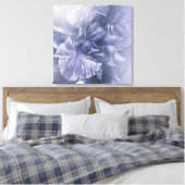 Iris innerlijke schoonheidsdag zilverkleurige tint canvas afdruk (Insitu (Slaapkamer))