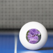 Iris Iriser Paarse Flower Floral Lavender Pingpongbal (Net)