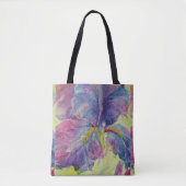 Iris is in cache gezet tote bag (Voorkant)