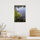 Iris, Japanese gardens Poster (Keuken)
