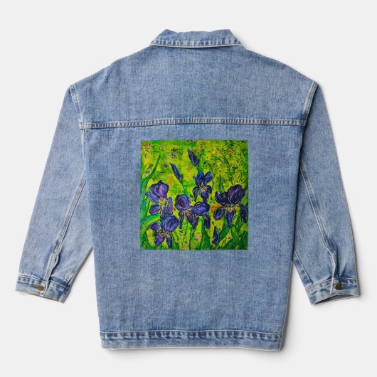 Iris jeans jas denim jacket (Achterkant)