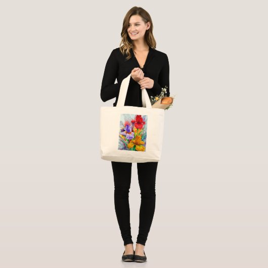 IRIS JPEC GROTE TOTE BAG (Voorkant (model))