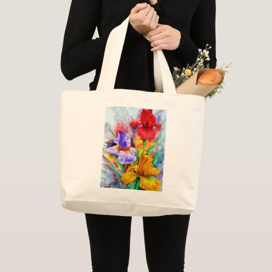 IRIS JPEC GROTE TOTE BAG (Voorkant (product))