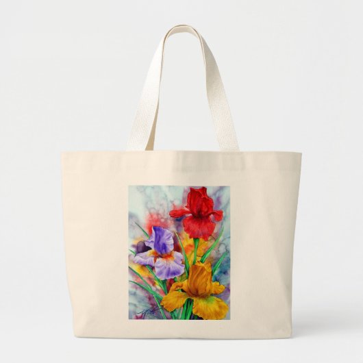 IRIS JPEC GROTE TOTE BAG (Voorkant)