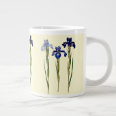 Iris Jumbo Mok 20 Oz Grote keramische koffie Mok (Rechts)