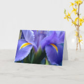 Iris Kaart (Gele Bloem)