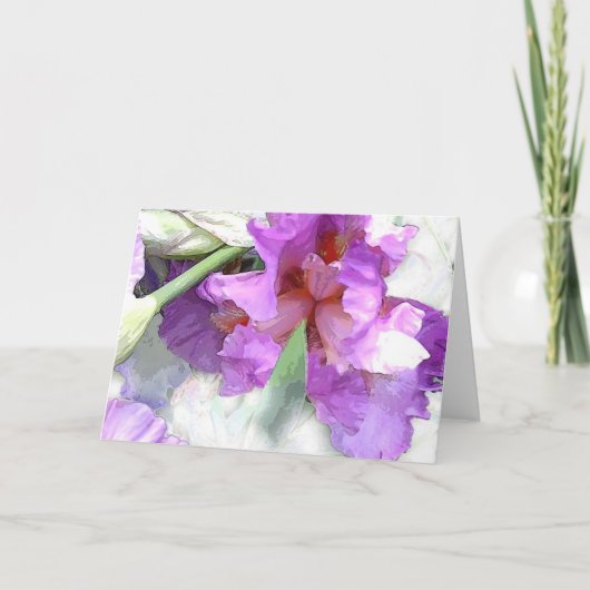 iris kaart (Voorkant)