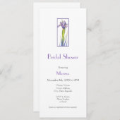 iris kaart (Voorkant / Achterkant)