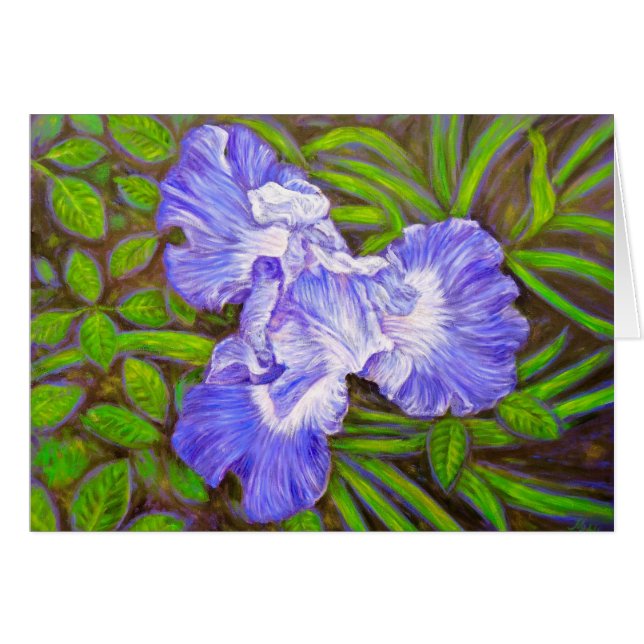 Iris-kaart (Voorkant Horizontaal)