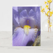 Iris Kaart (Gele Bloem)