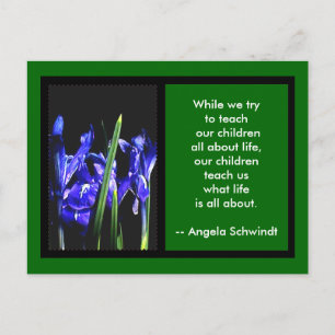 Iris Kaart 2 FramesHet museum Zazzle Gifts Green