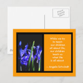 Iris Kaart 2 FramesHet MUSEUM Zazzle Gifts Tan (Voorkant / Achterkant)