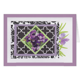 Iris Kaart, blanco binnenzijde