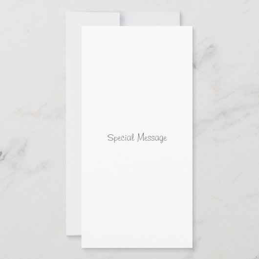 Iris-kaart Kaart (Achterkant)