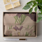 Iris Kaempferi. Var door Arentina Hendrica Arendse Tissuepapier (Geschenk)