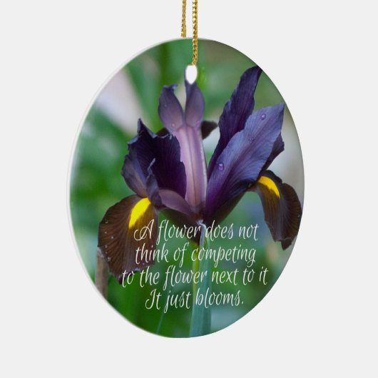 Iris Keramisch Ornament (Rechts)