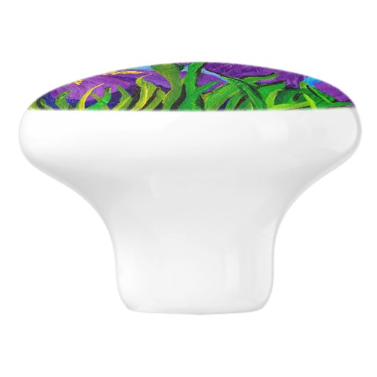 Iris Keramische Knop (Zijkant)