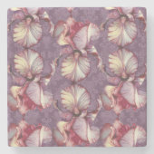 Iris Lace,  lavender Stenen Onderzetter (Voorkant)