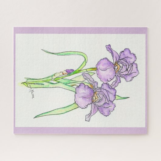 Iris Legpuzzel (Horizontaal)