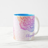 Iris Mandala 11 oz. Persoonlijke mok (Voorkant rechts)