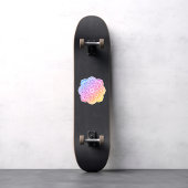 Iris Mandala Custom-Cut Vinyl Sticker