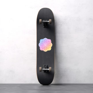 Iris Mandala op maat gesneden vinyl sticker