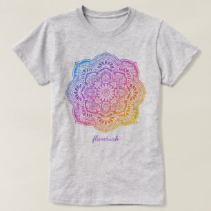 Iris Mandala Persoonlijk T-Shirt