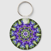 Iris Mandala Sleutelhanger (Voorkant)
