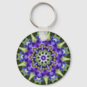 Iris Mandala Sleutelhanger